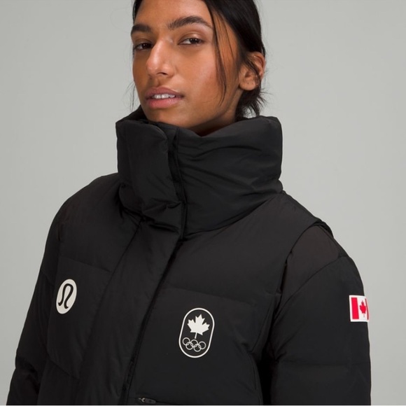Lululemon Team  Canada 22 down jacket size 12 EUC - Picture 9 of 11